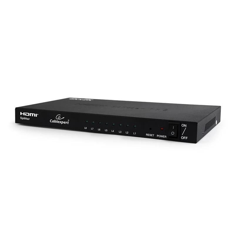 Splitter HDMI GEMBIRD DSP-8PH4-03 (1.4b - Preto)