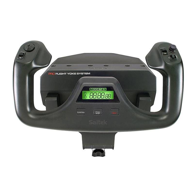 Simulador de Voo LOGITECH Saitek Pro Flight Yoke (Windows XP, XP64, Vista - Com fios - Preto) — miniatura 2