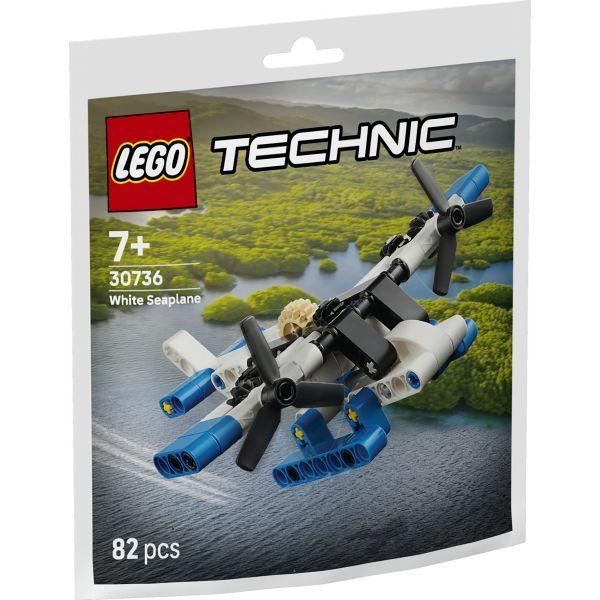 LEGO 30736 Technic Hidroavião Branco (7+ anos - 82 peças) — miniatura 5