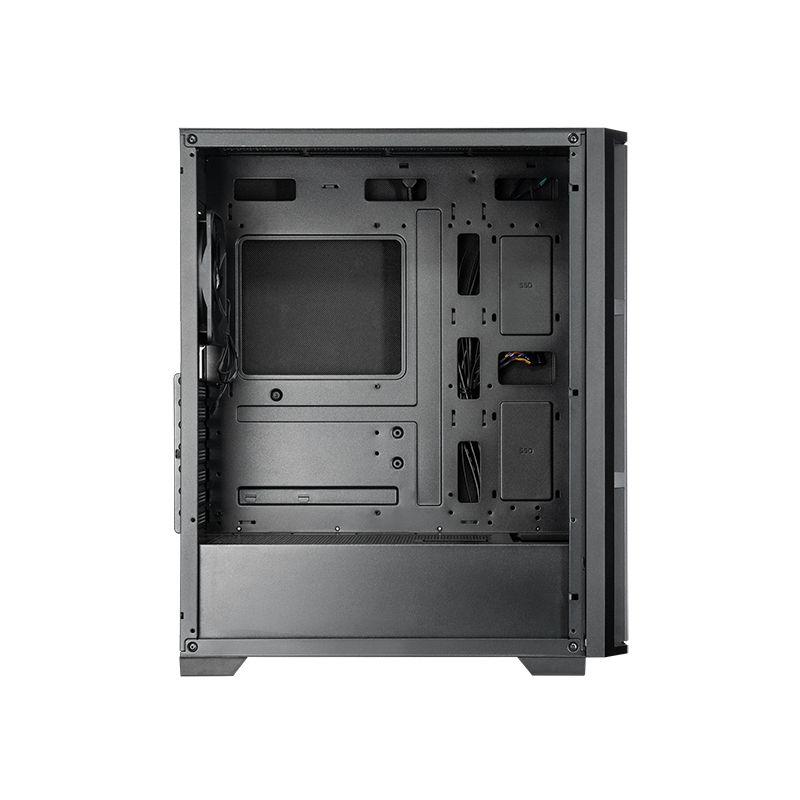 Caixa de Computador CHIEFTEC AS-02B-OP (ATX, Micro ATX, Mini-ITX - Midi Tower - 16,5 cm - Preto) — miniatura 5