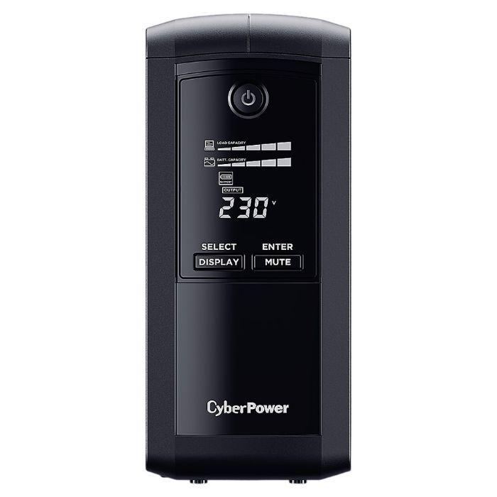 UPS Linha Interativa CYBERPOWER VP1000ELCD (USB Type-B - Acoplador C14 - Preto), miniatura 4