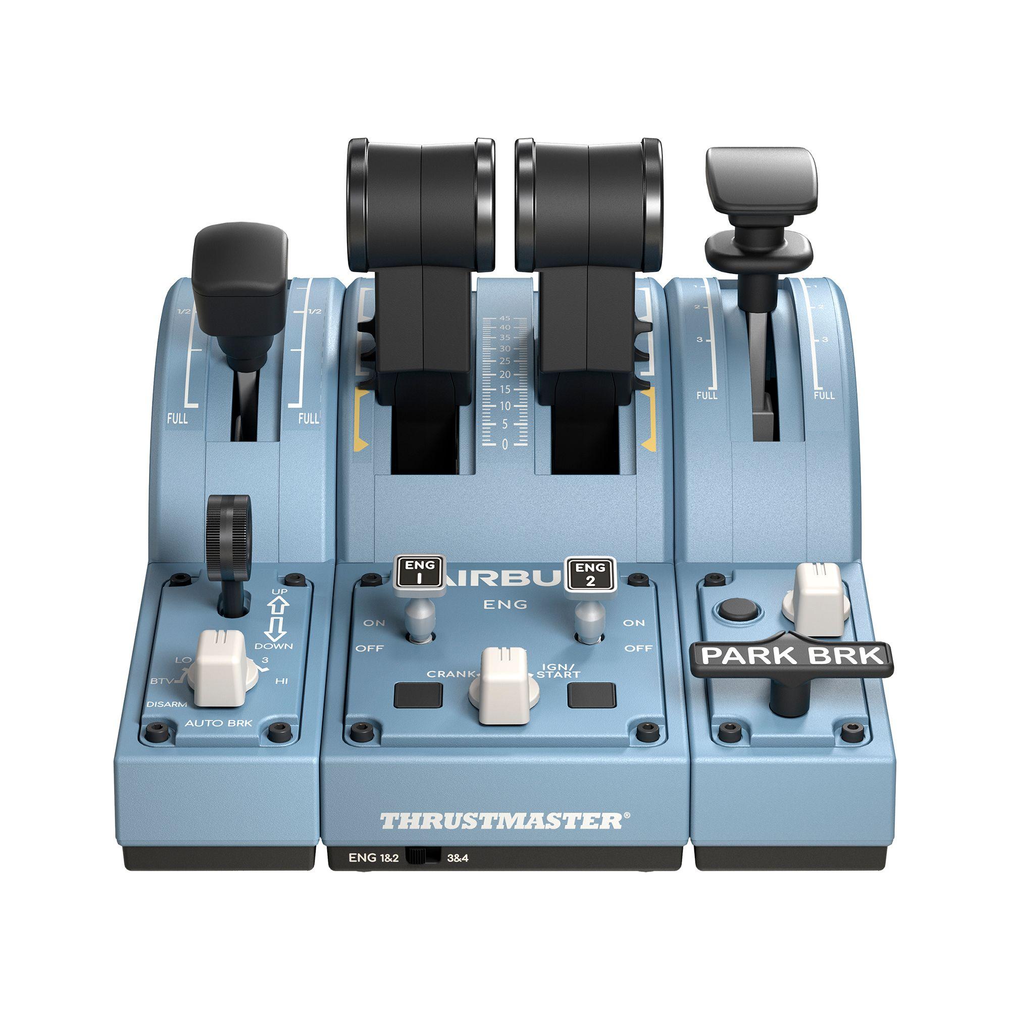 Simulador de Voo THRUSTMASTER TCA Quadrant Add-On Airbus Edition (PC - Com fios - Preto e Azul) — miniatura 3