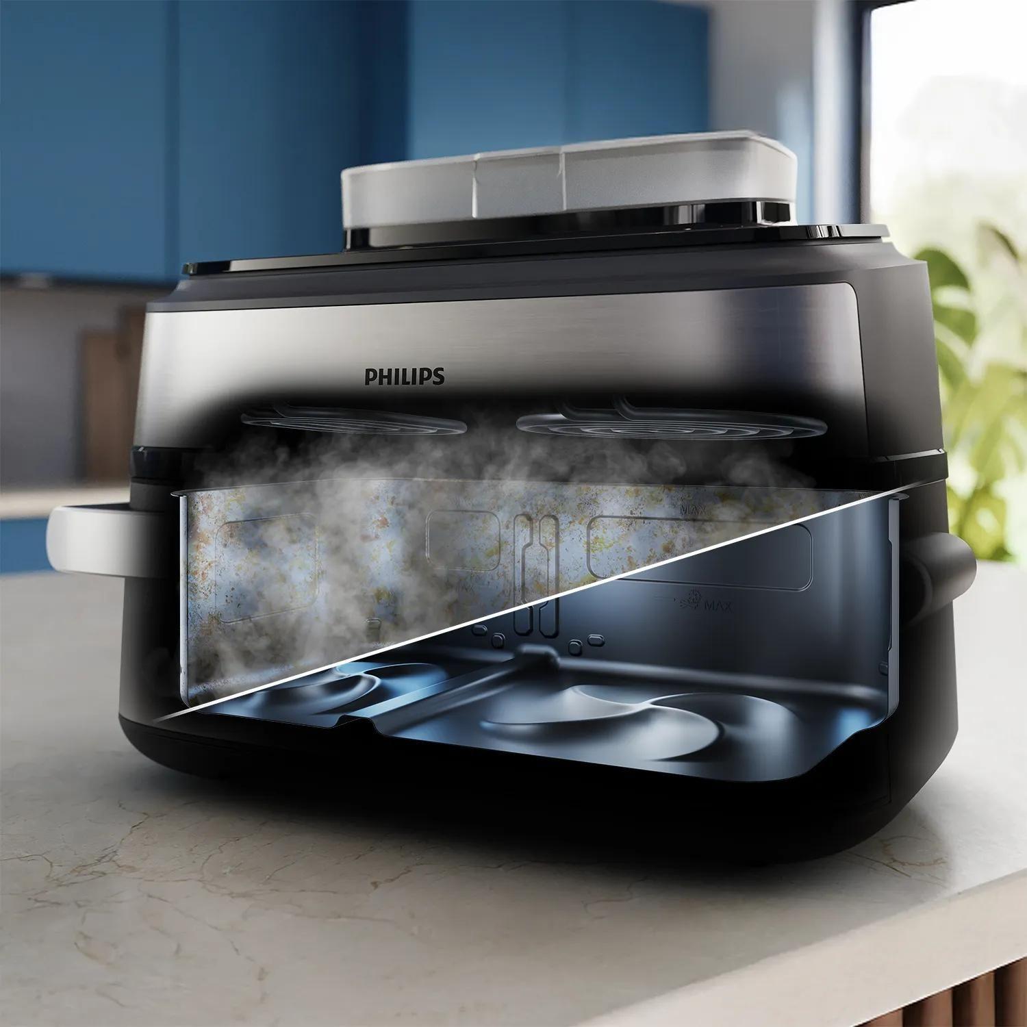 Fritadeira Independente PHILIPS NA565/02 (2750 W - 200 °C - 40 °C), miniatura 6