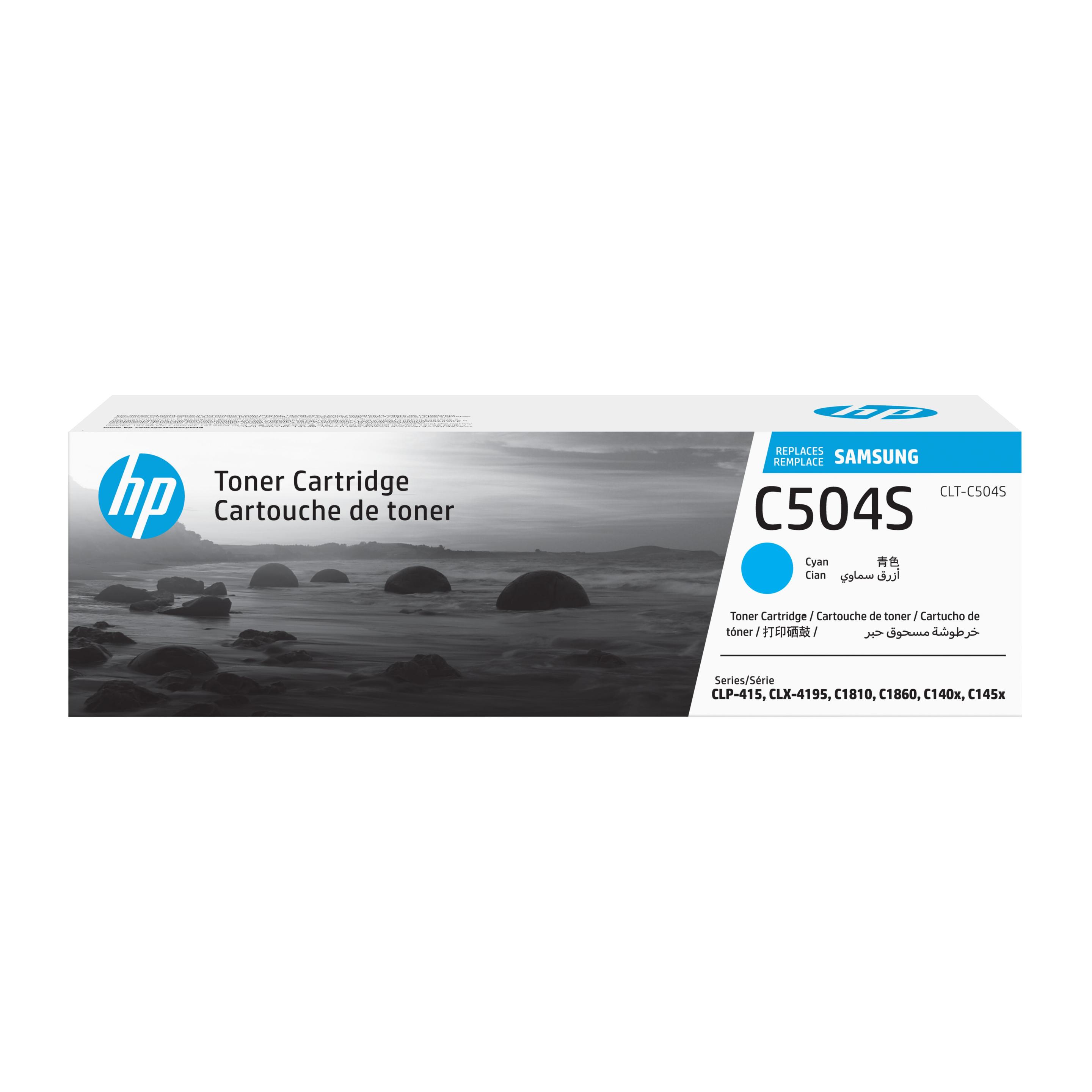 Toner HP Samsung CLT-C504S (1800 páginas - Ciano)