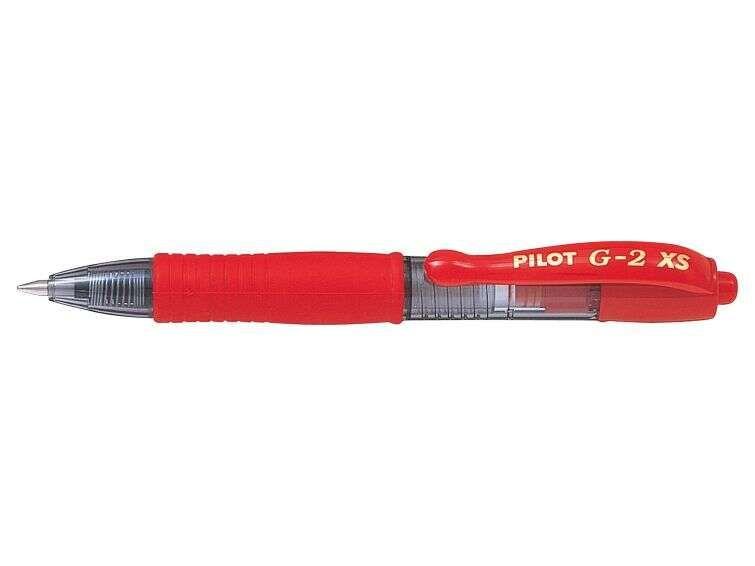 Caneta de Gel PILOT G-2 Pixie XS (Vermelho)