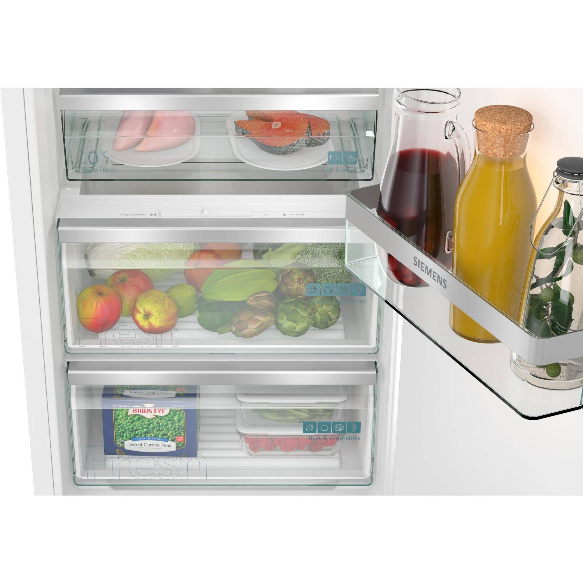 Frigorífico de Encastre SIEMENS iQ500 KI81RADD0 (310 L - 177x56x55 cm - Branco), miniatura 5