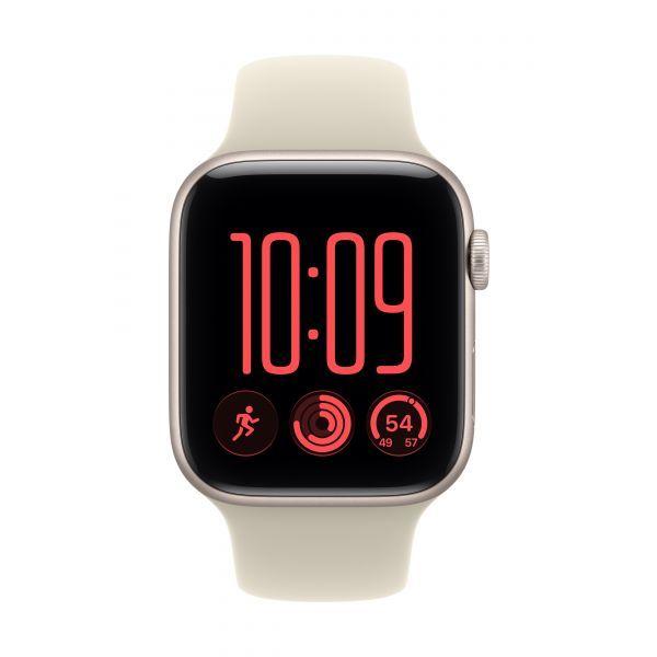 Smartwatch APPLE Watch SE 3 GPS + Cellular (Retangular - iOS - OLED Retina - Bege areia), miniatura 3