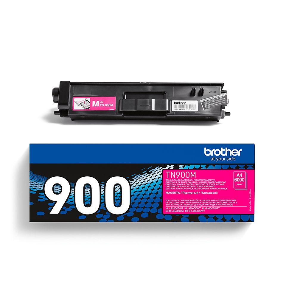 Toner BROTHER TN-900M (6000 páginas - Magenta), miniatura 3