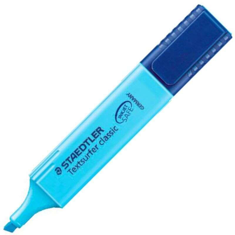 Marcador Fluorescente STAEDTLER Textsurfer Classic 364 (Polipropileno - Azul)