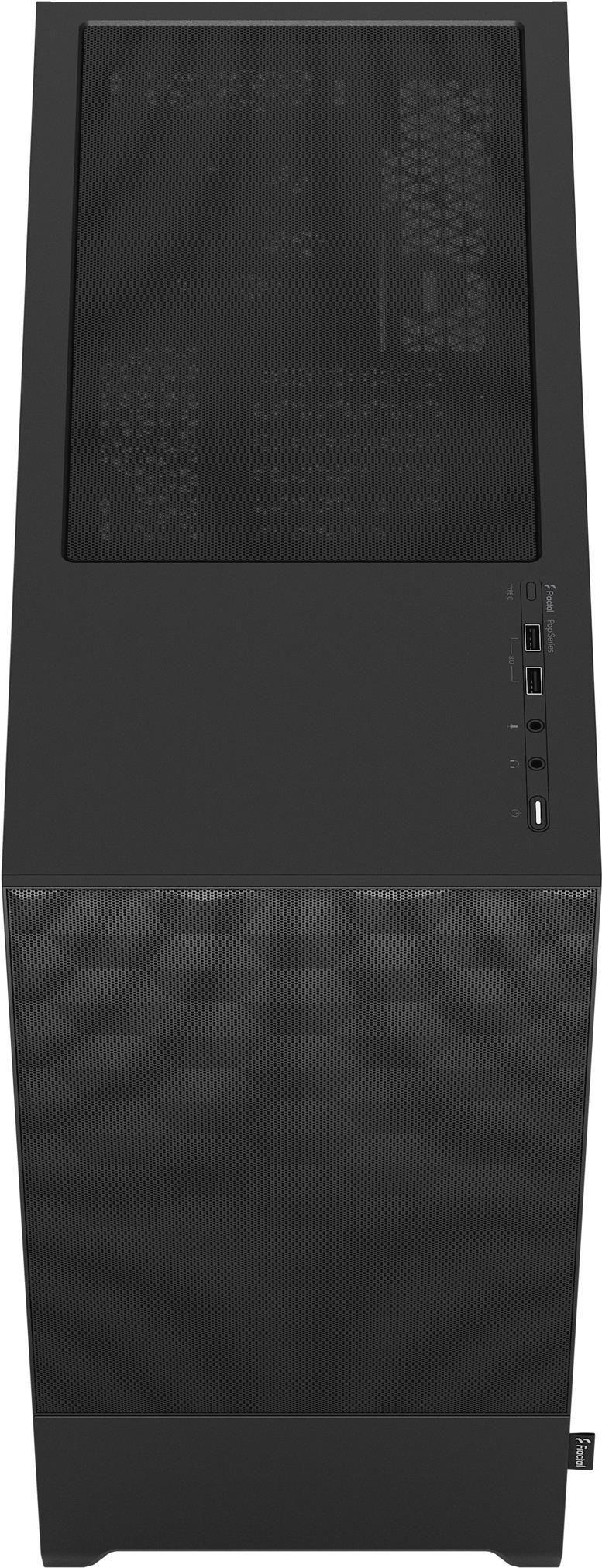 Caixa de Computador FRACTAL DESIGN Pop Air (ATX, Micro ATX, Mini-ITX - ATX - Torre - Preto)