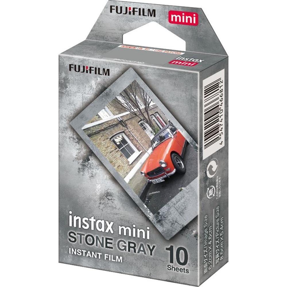 Película Fotográfica Instantânea FUJIFILM instax mini 10F (Cinzento Pedra)