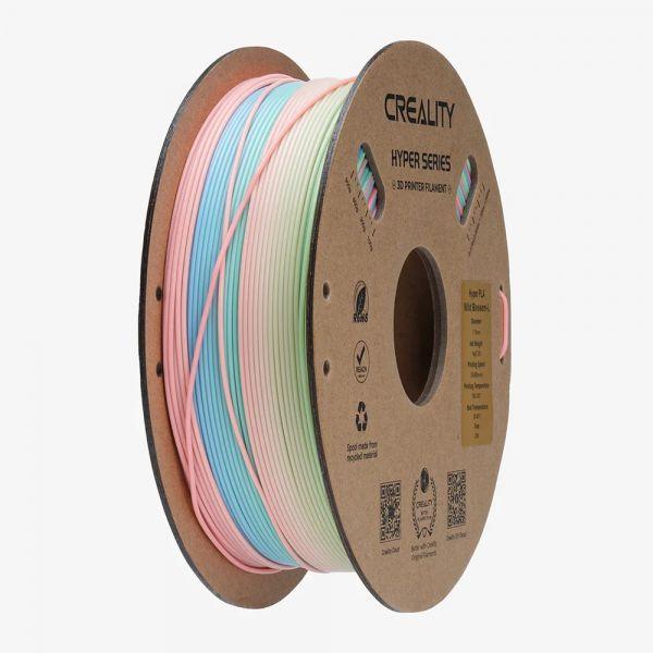 Filamento de Impressão 3D CREALITY PLA 1,75mm RAINBOW W. BLOSSOM LONG 1kg (Multicor)