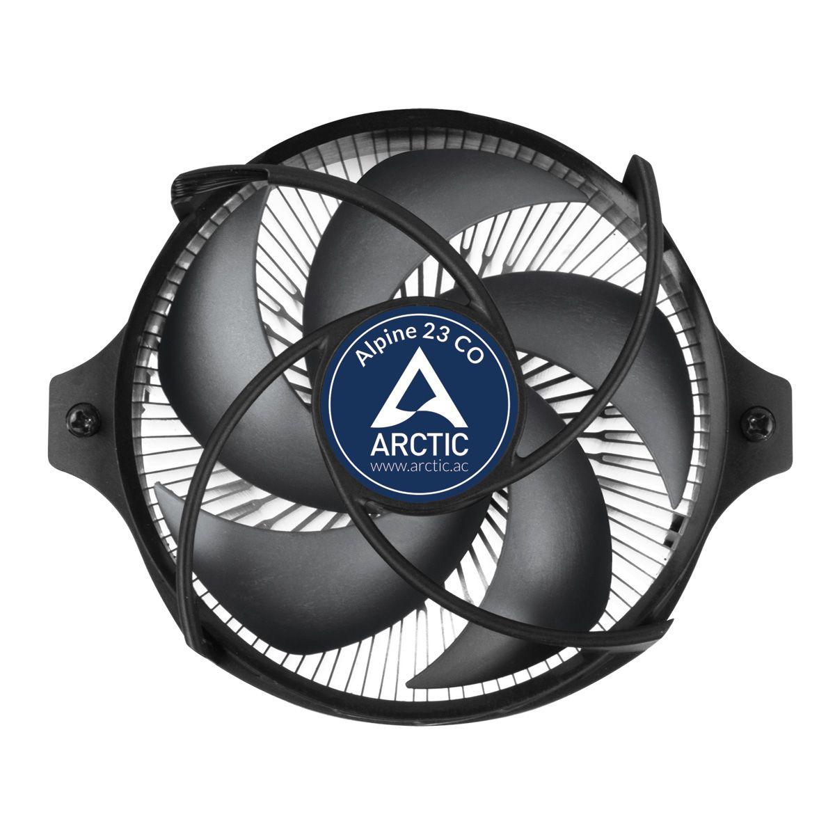 Cooler de CPU ARCTIC Alpine 23 CO (AM4, Socket AM5 - 90 mm - 1 ventoinha - Preto e Alumínio) — miniatura 3