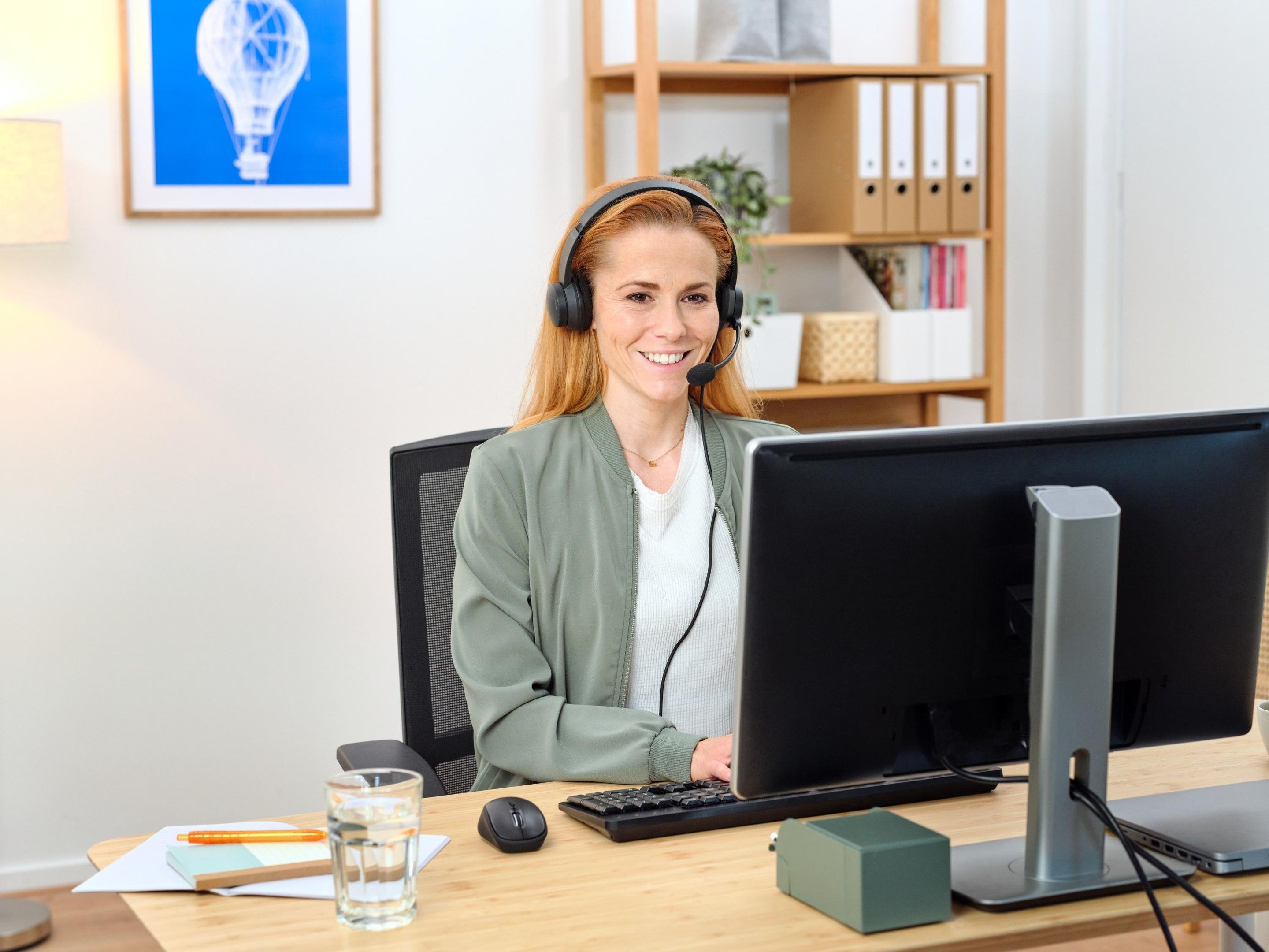 Headset TRUST Ayda USB-ENC (Binaural - Com fios - Supra-aural - Preto) — miniatura 8
