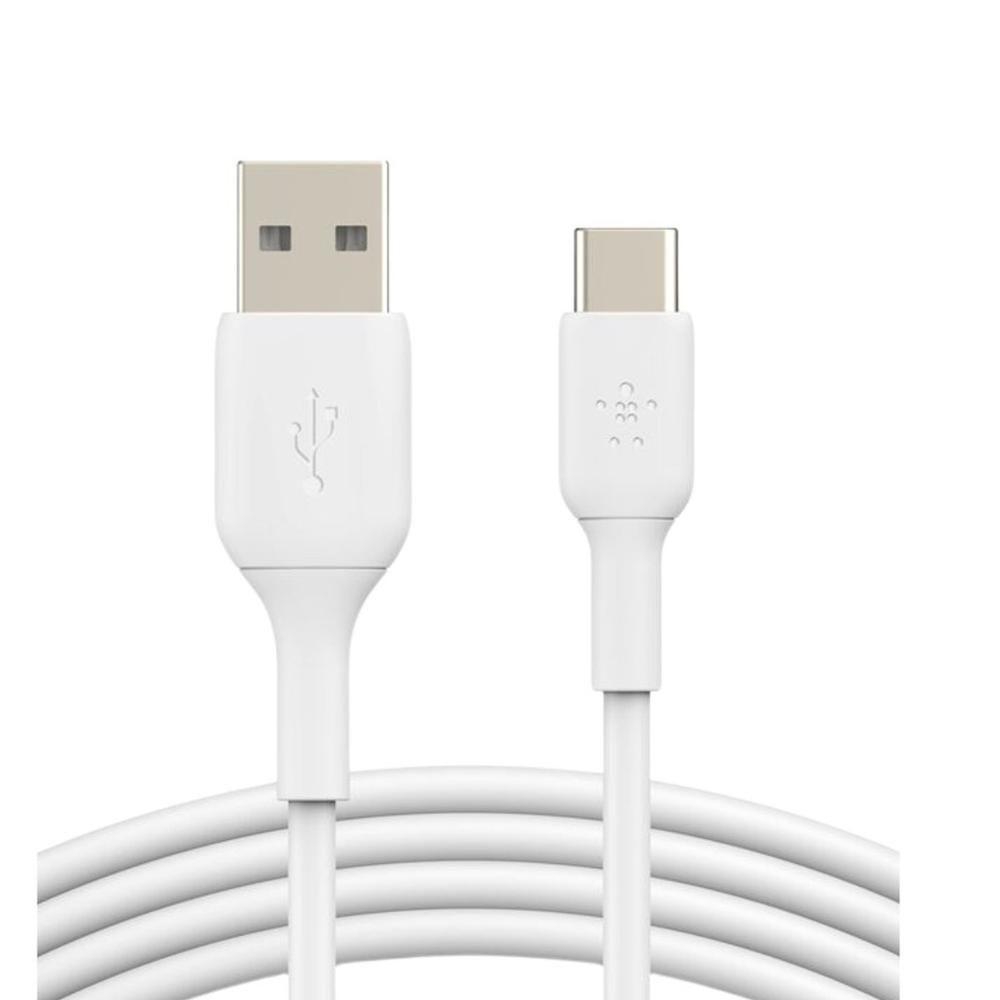 Cabo USB-C para USB-A BELKIN CAB001BT2MWH (2 m - USB-C - USB-A - Branco)