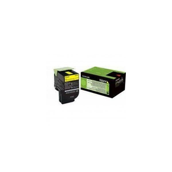 Toner LEXMARK 702XY (4000 páginas - Amarelo), miniatura 2