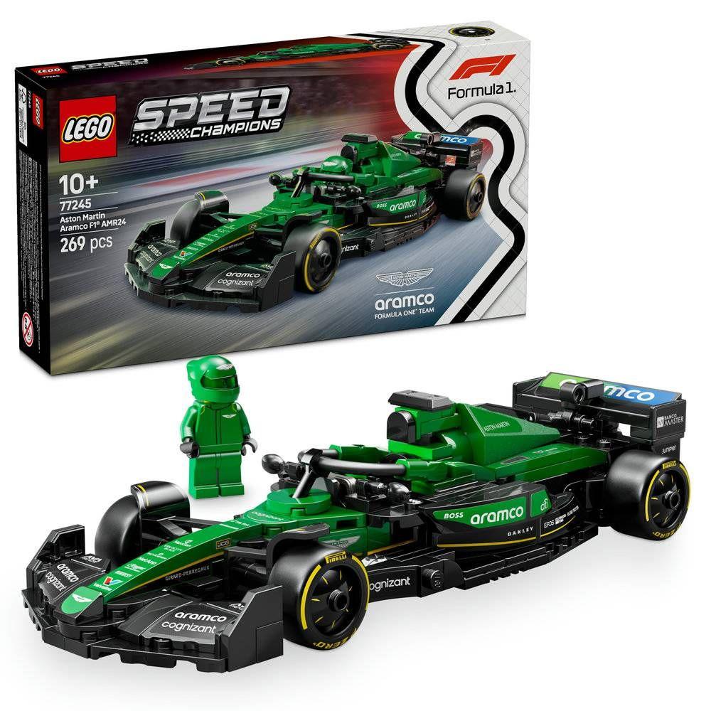 LEGO 77245 Speed Champions Carro de Corrida Aston Martin Aramco F1® AMR24 (10+ anos - 269 peças), miniatura 3