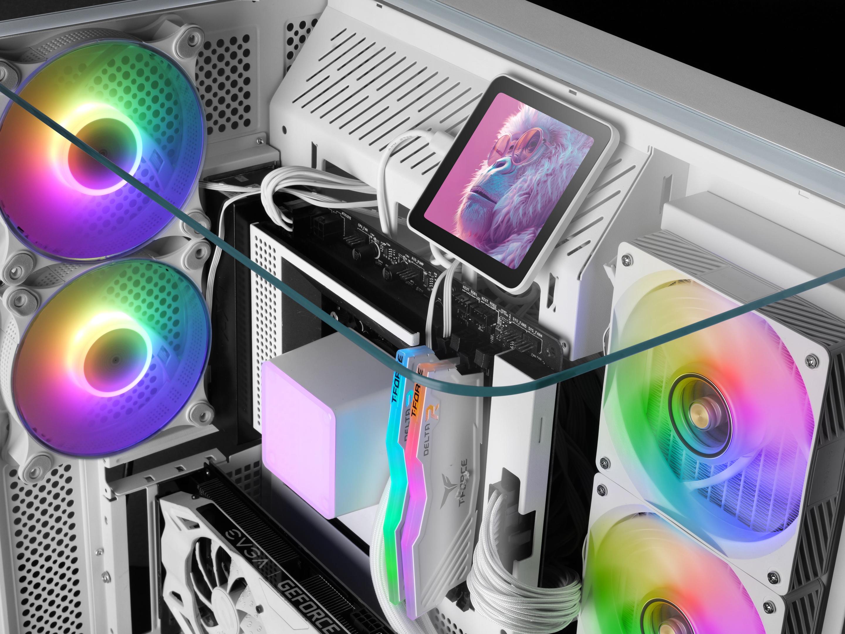 Sistema de Refrigeração Líquida MARS GAMING MLVISIONPRO360 (Branco) — miniatura 5