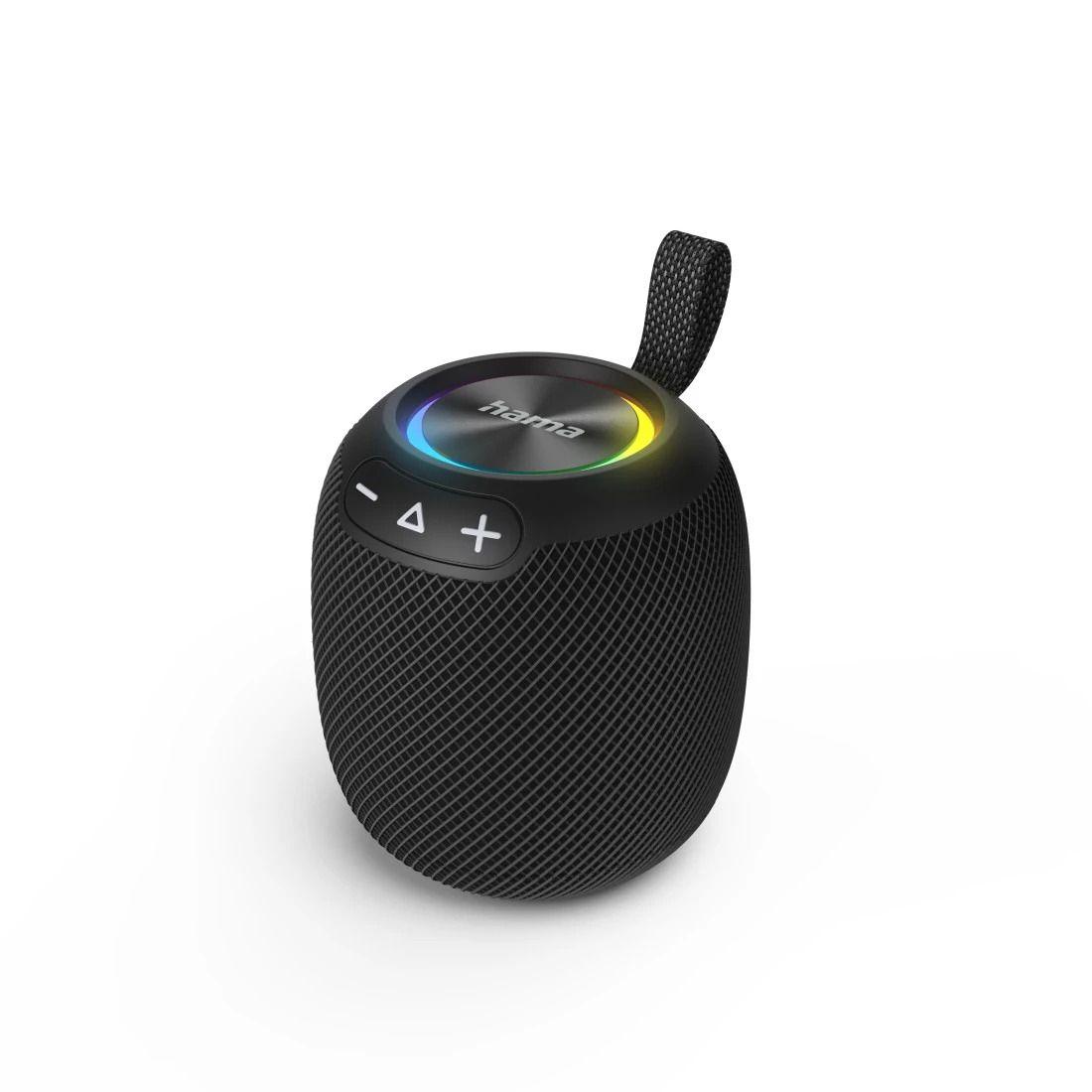 Coluna Bluetooth HAMA BOMB 3.0 (Com fios e sem fios - 16 W - USB Type-C - Preto)