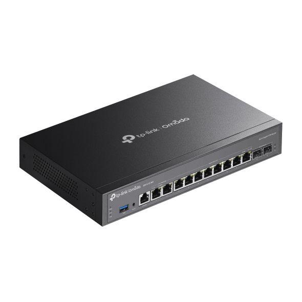 Router VPN TP-LINK OMADA ER7412-M2 (USB 3.0 - Até 2500 Mbps - 8 Portas - Preto) — miniatura 4