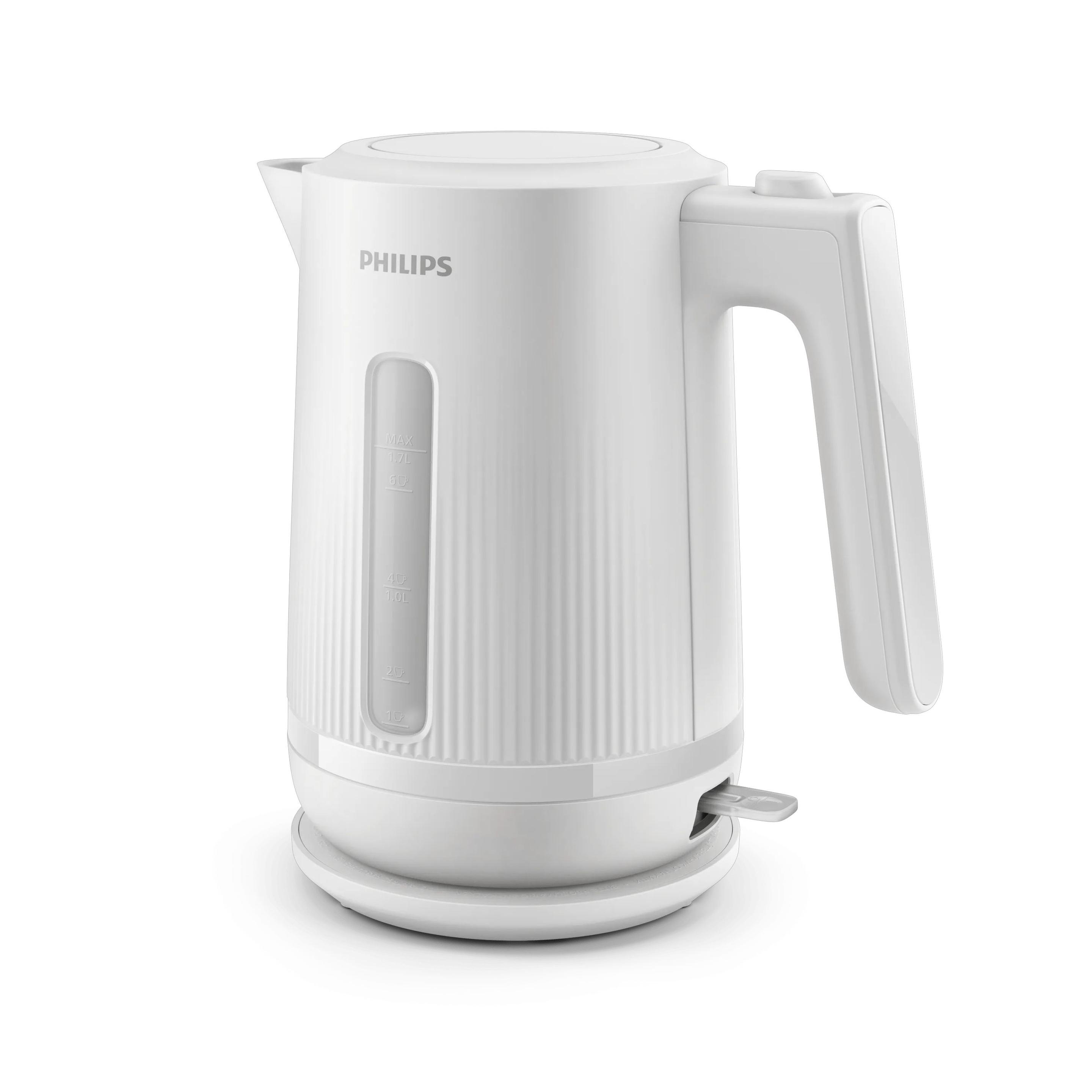 Chaleira Elétrica PHILIPS 3000 Series HD9411/00 (2200 W - 1,7 l - Plástico - Branco)