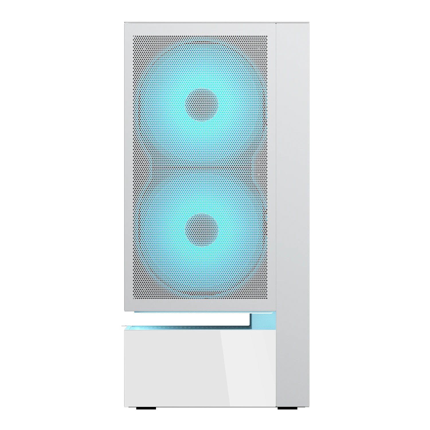 Caixa de Computador COUGAR CFV235 Mesh Vision CGR-2DA4W-MV (Midi Tower, Ecrã LCD 9,16" - Branco) — miniatura 2