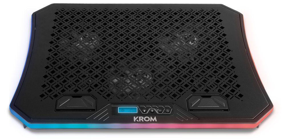 Base de Refrigeração KROM Kooler (RGB - até 19" - Preto)