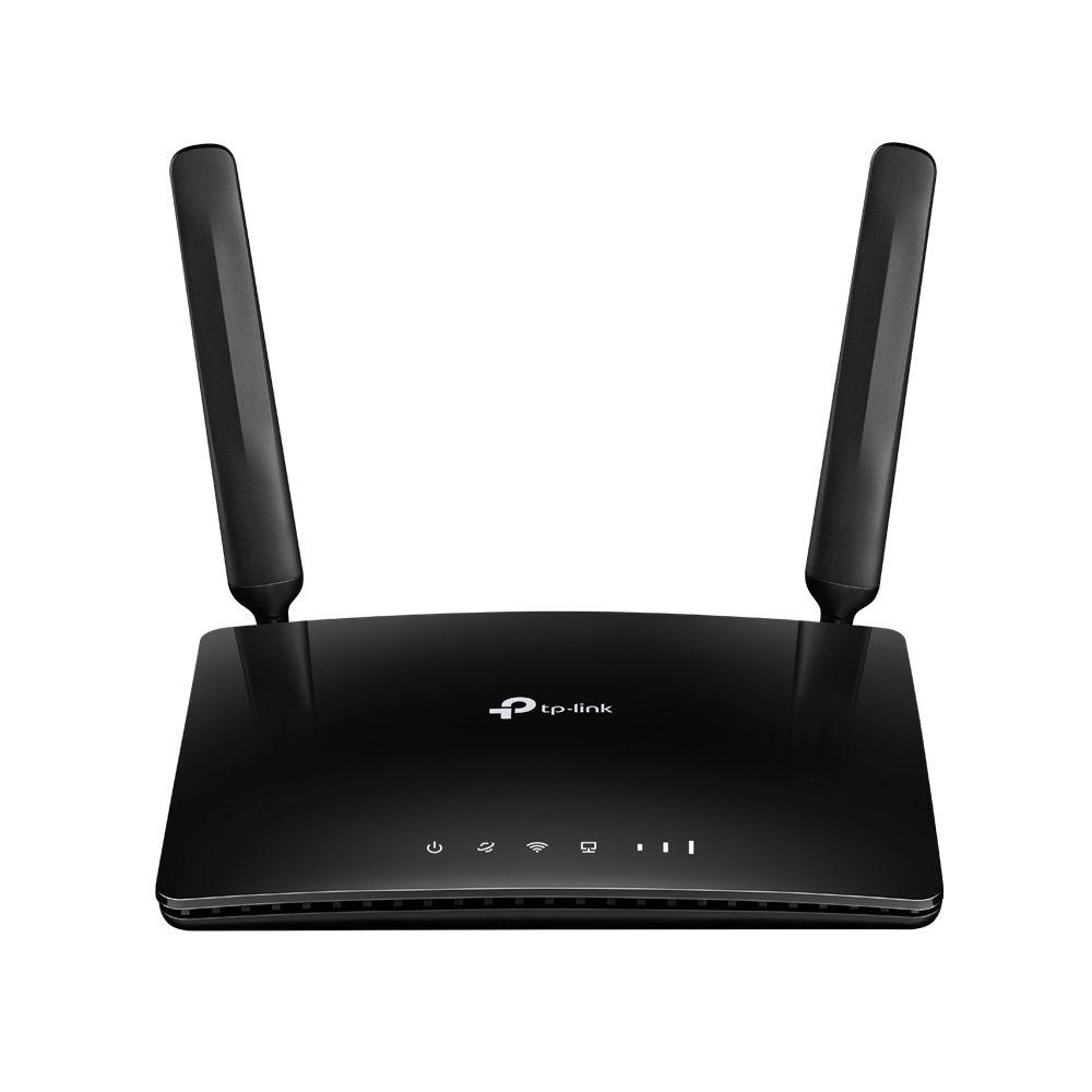 Router 4G TP-LINK Archer MR200 (Wi-Fi 5 - 433 Mbit/s - Dual-band - Preto)