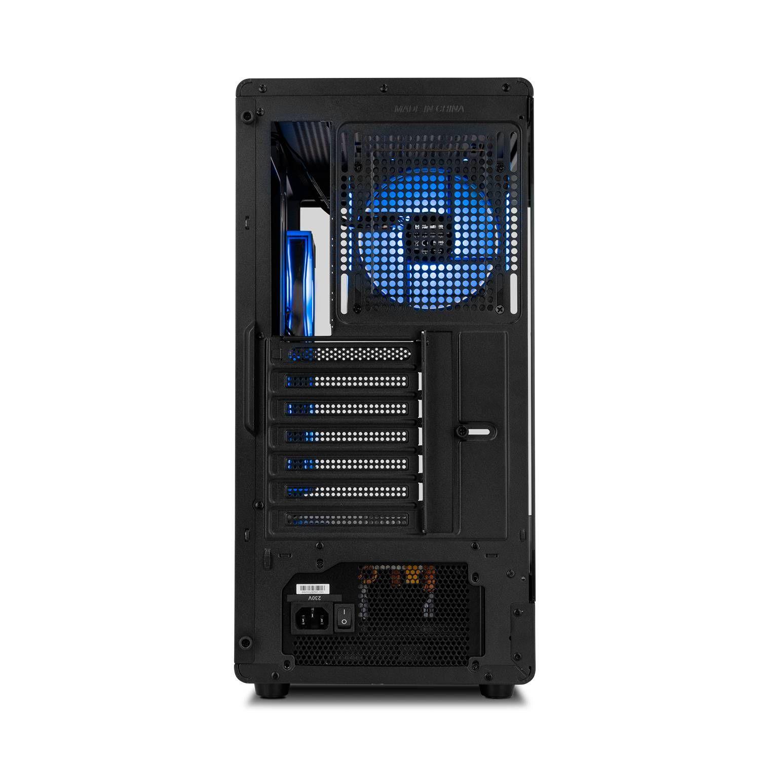 Caixa PC Gaming NOX Hummer Signal ARGB (ATX, Micro-ATX - Midi Tower - ATX, micro ATX - Preto) — miniatura 5