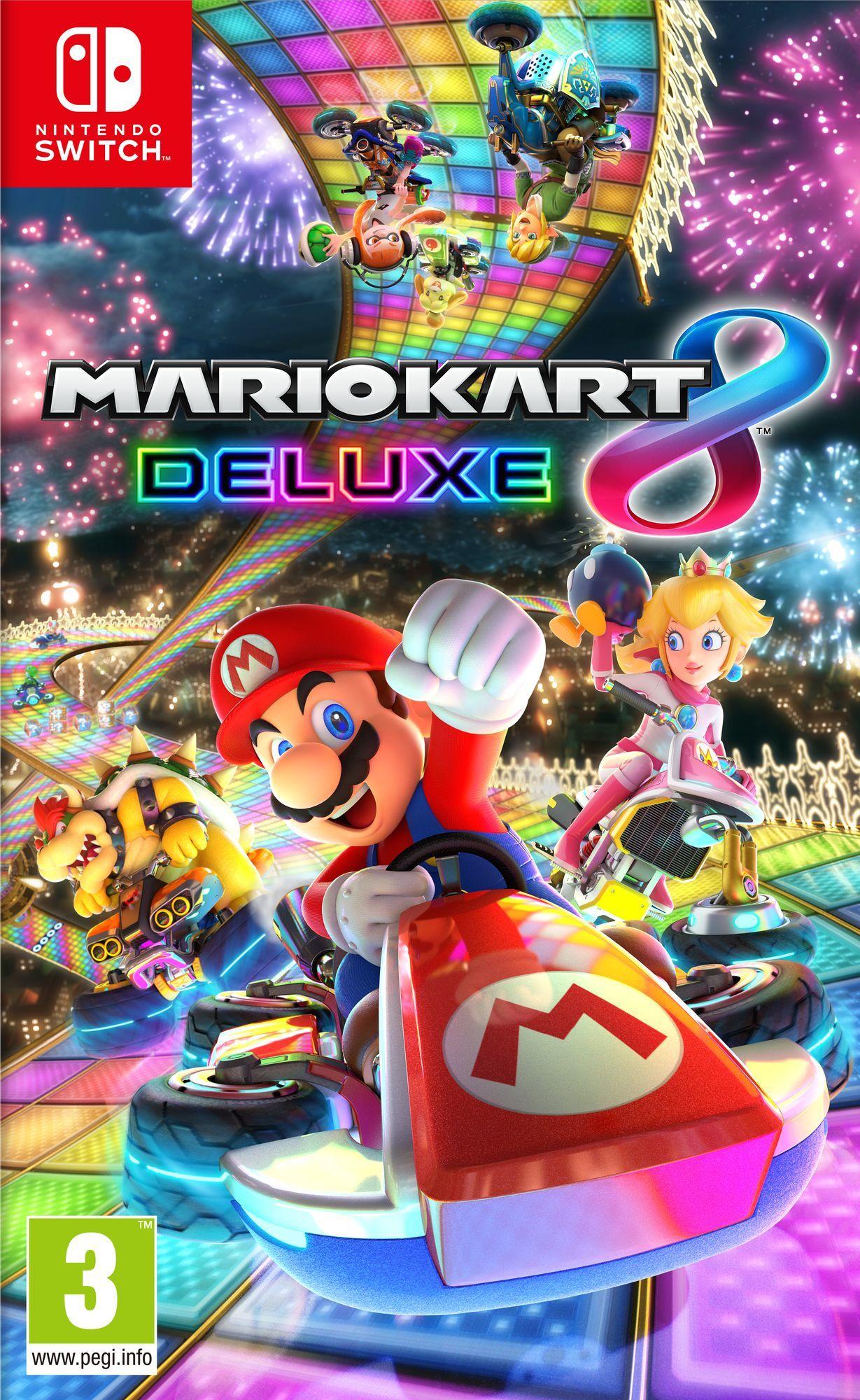 Jogo NINTENDO Mario Kart 8 Deluxe (Nintendo Switch - Corrida - Cartucho)