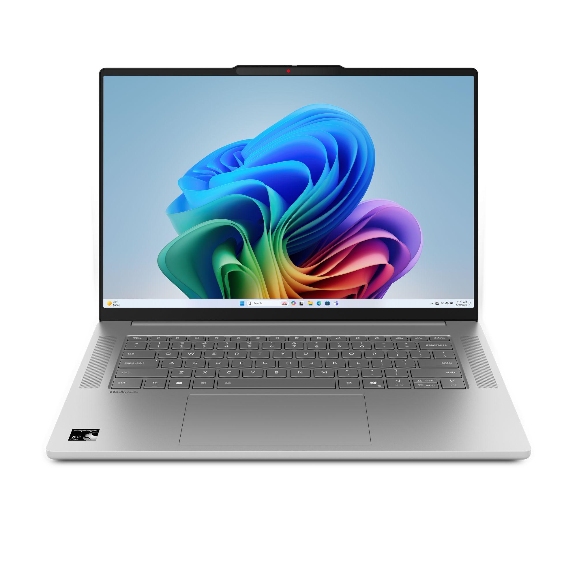 Computador Portátil LENOVO IdeaPad Slim 5x 15Q8Y11-708 (Snapdragon X2 Plus - 32GB - 1TB SSD - OLED 15,3" - Cinzento)