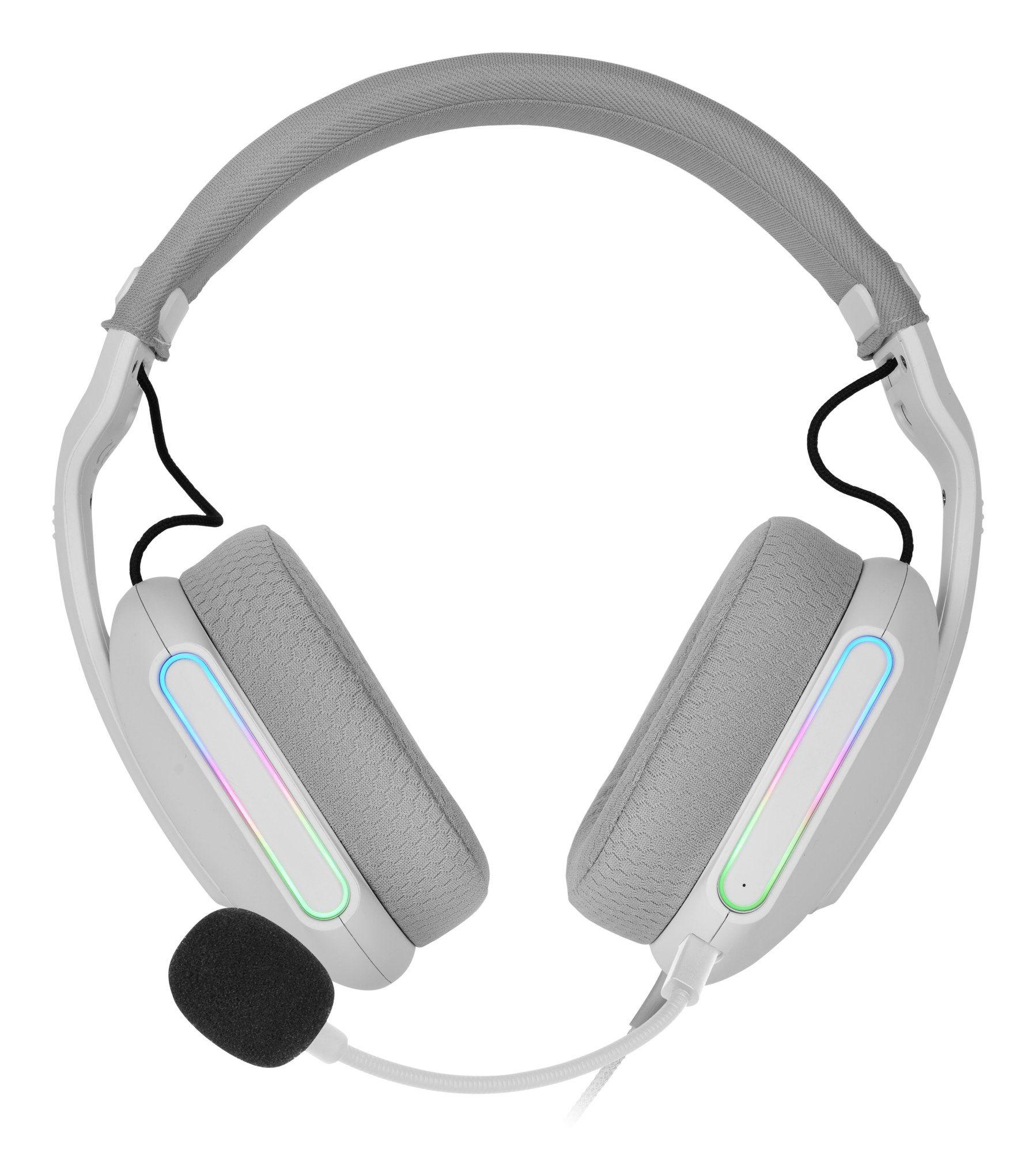 Headset Gaming MARS GAMING MH-PRO (Headset Gaming - Com fios - Circum-aural - Branco), miniatura 3