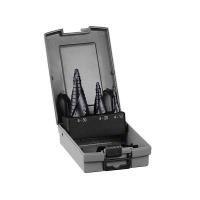 Conjunto de Brocas Escalonadas BOSCH 2608588069 (HSS-AlTiN - 3 Peças - 4-30 mm)