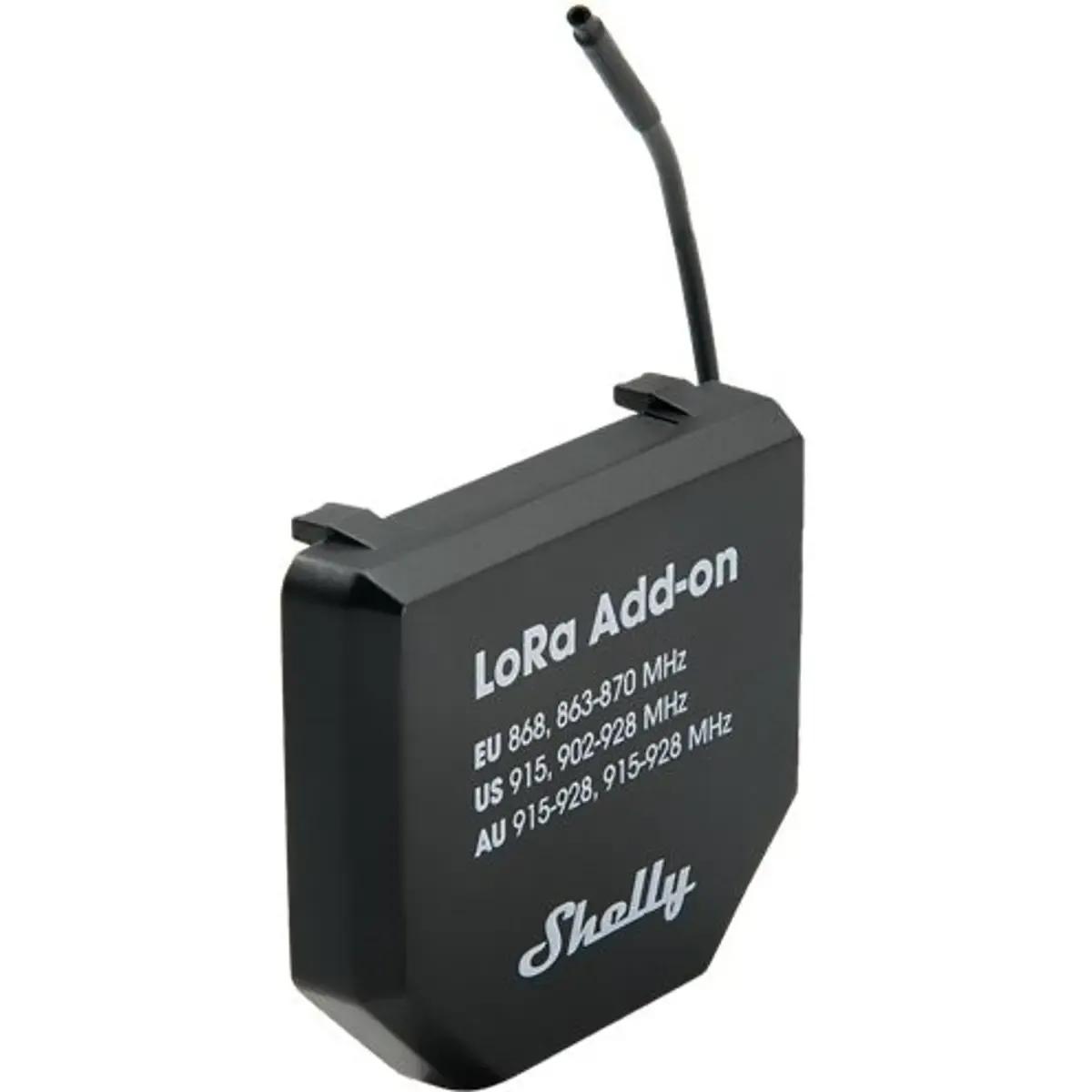 Módulo de Comunicação LoRa SHELLY LoRa Add-on (Preto) — miniatura 2