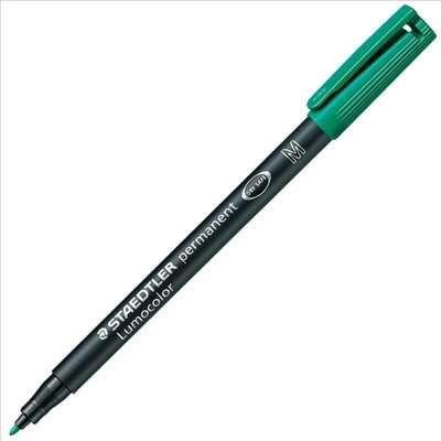 Marcador Permanente STAEDTLER Lumocolor 317-5 (Polipropileno - Verde)