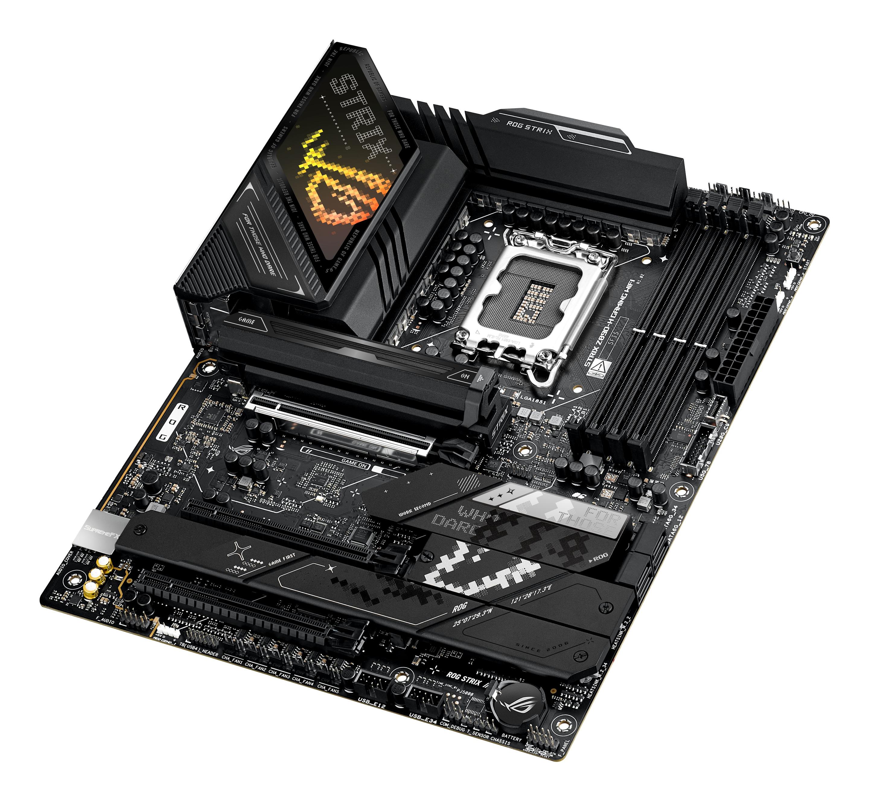Motherboard ASUS ROG STRIX Z890-H GAMING WIFI (LGA 1851 (Socket V1) - Intel Core Ultra - ATX - Preto), miniatura 10