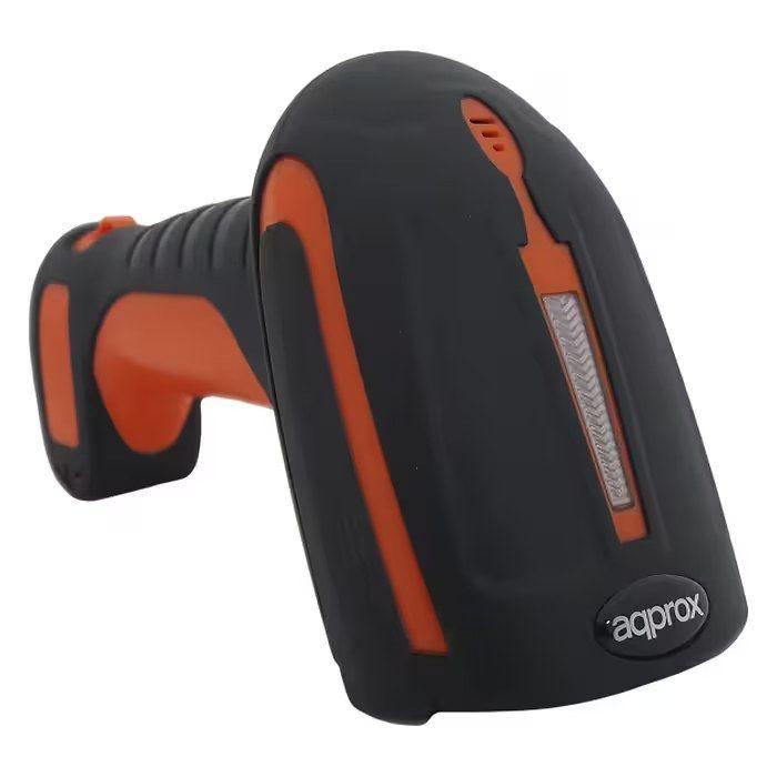 Leitor de Códigos de Barras APPROX APPLS17I2D (Bluetooth, RF e USB - Cinzento e Laranja) — miniatura 2