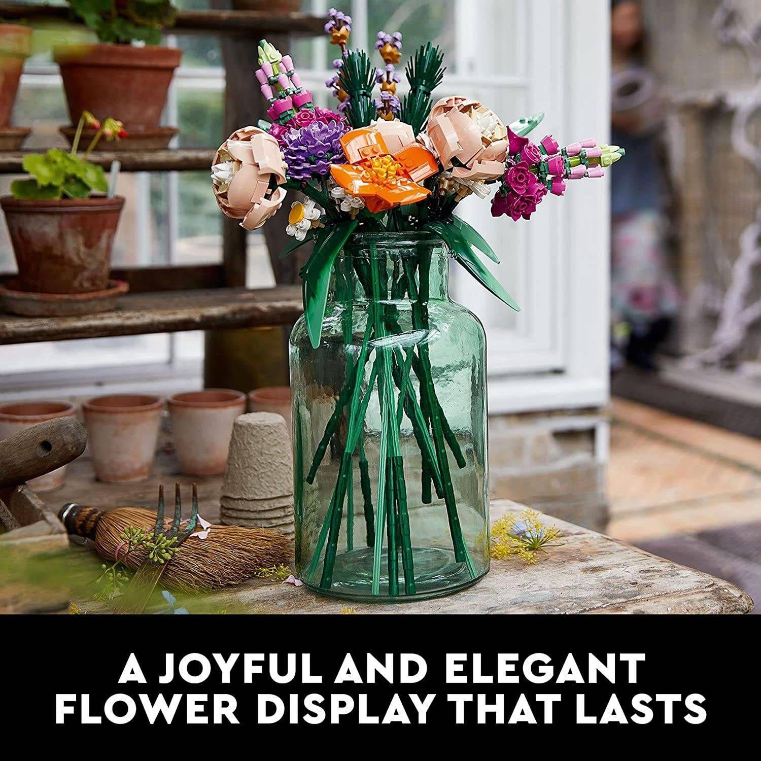 LEGO 10280 Icons Buquê de Flores (18+ anos - 756 peças) — miniatura 6