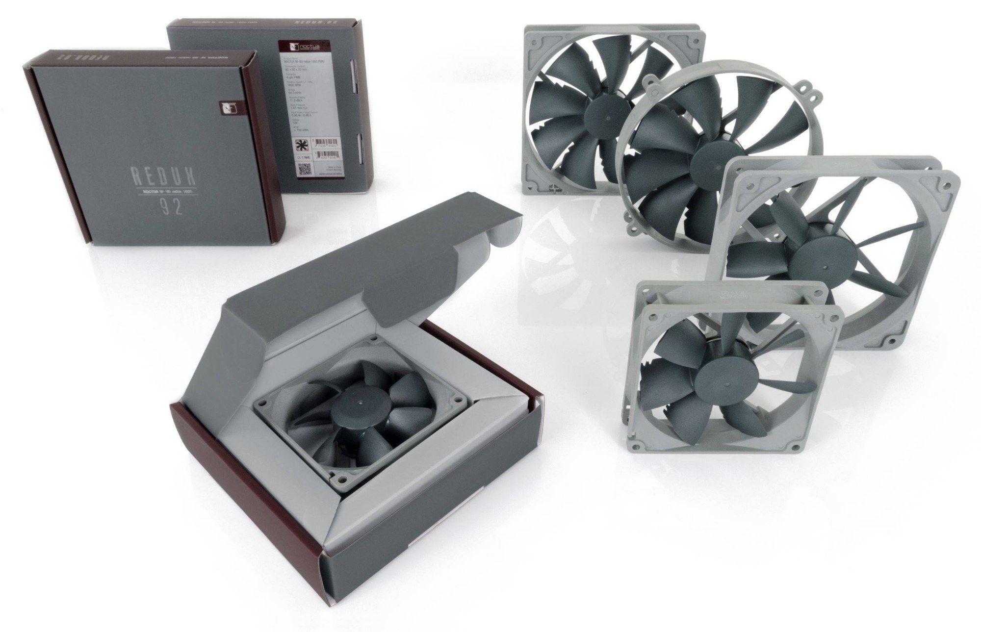 Ventoinha para Caixa NOCTUA NF-P14r redux-1500 PWM (2,4 W - Cinzento), miniatura 4