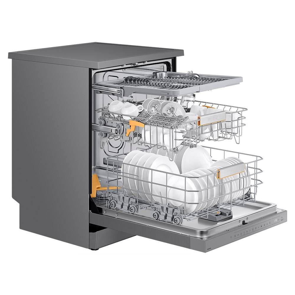 Máquina de Lavar Loiça Independente SAMSUNG DW60DG790FSLU1 (Largura 60 cm - 14 talheres - B - Inox), miniatura 3
