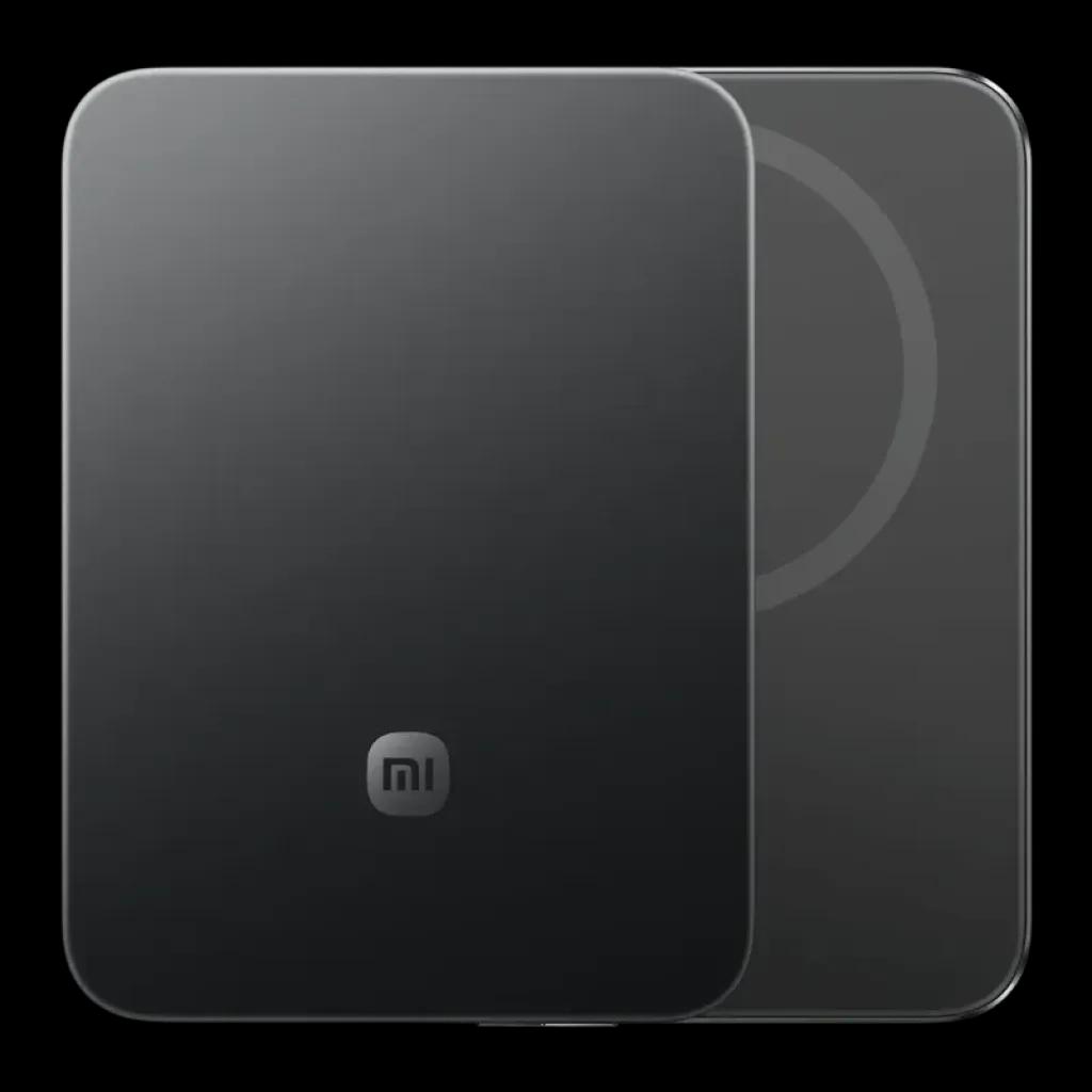 Bateria Externa XIAOMI UltraThin Magnetic Power Bank 5000 (5000 mAh - USB Tipo-C - Preto)