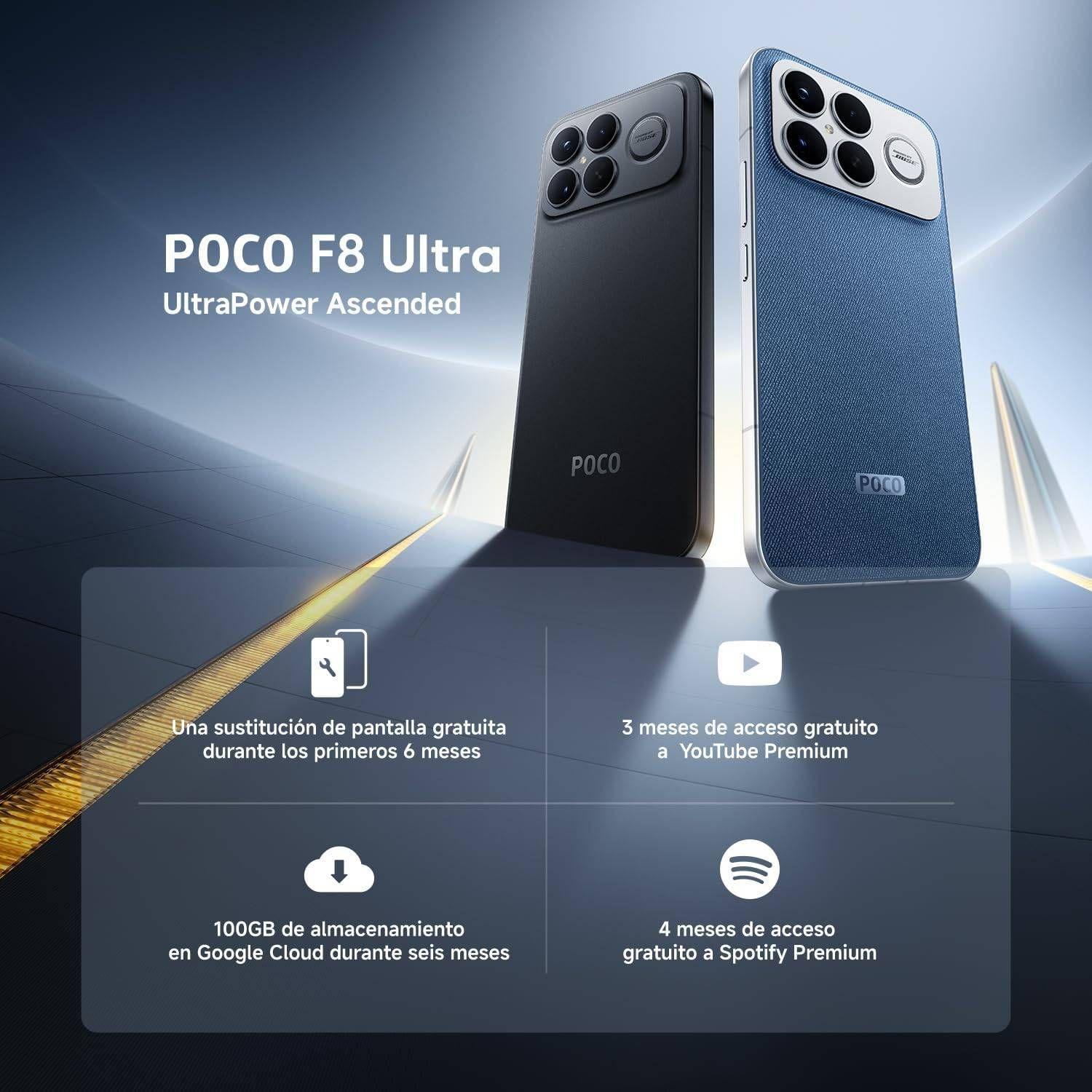 Smartphone XIAOMI POCO F8 Ultra 5G (12GB/256GB - 6,9" - Preto), miniatura 3