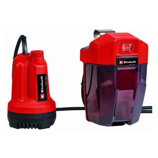 Bomba de Água Limpa a Bateria EINHELL GE-SP 18 Li (Preto e Vermelho), imagem 1