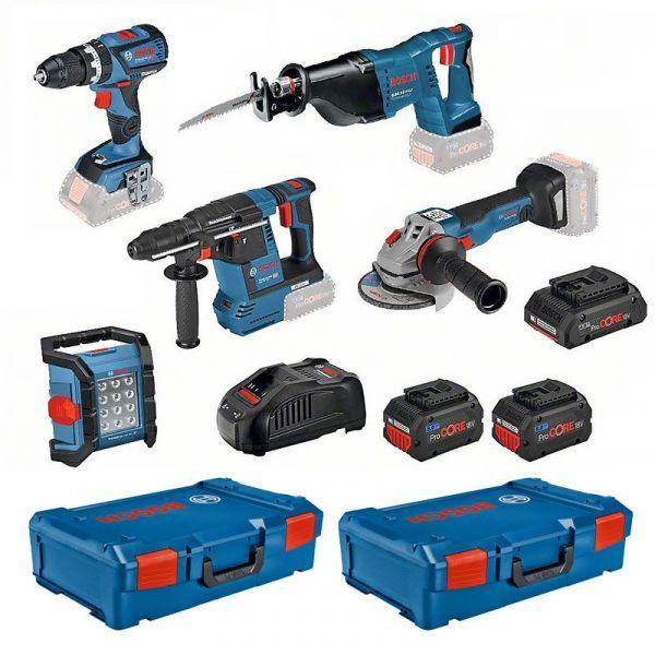 Conjunto de Ferramentas Sem Fios BOSCH 0615A500BJ (PRO 18V - 10 peças)