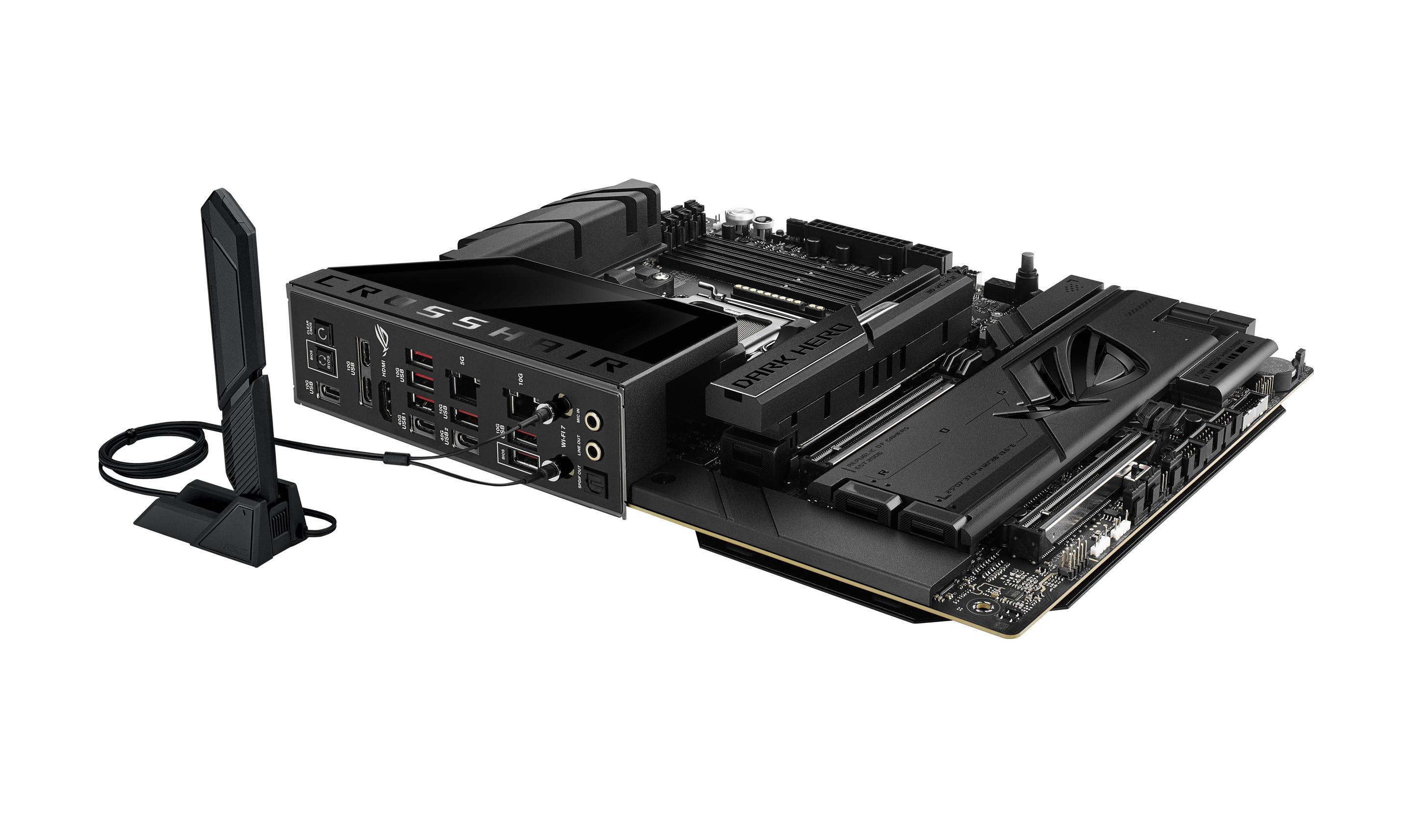Motherboard ASUS ROG CROSSHAIR X870E DARK HERO (AM5 - ATX - Duplo canal - Preto), miniatura 9