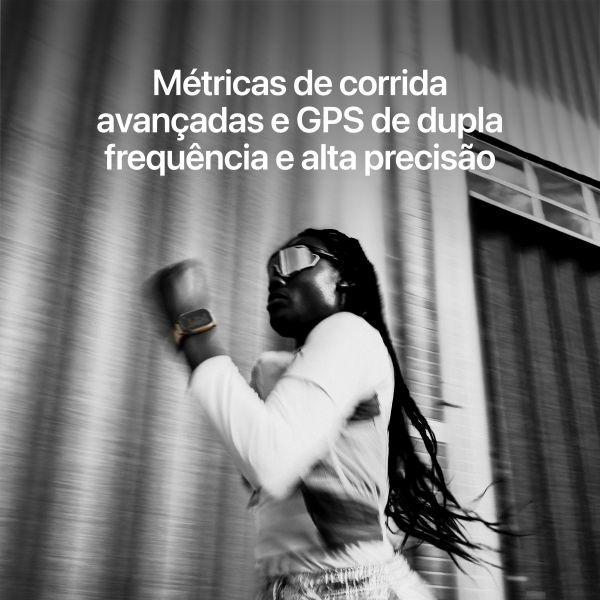 Smartwatch APPLE Watch Ultra 4 GPS + Cellular (Retangular - watchOS 27 - Apple S11 - Pulseira Alpine Bordô M), miniatura 2