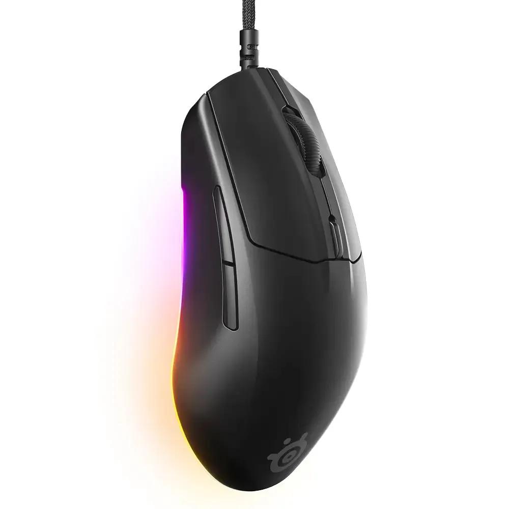 Rato STEELSERIES Rival 3 Gen 2 (Ambidestro - 8500 DPI - Ótico - Preto), miniatura 5