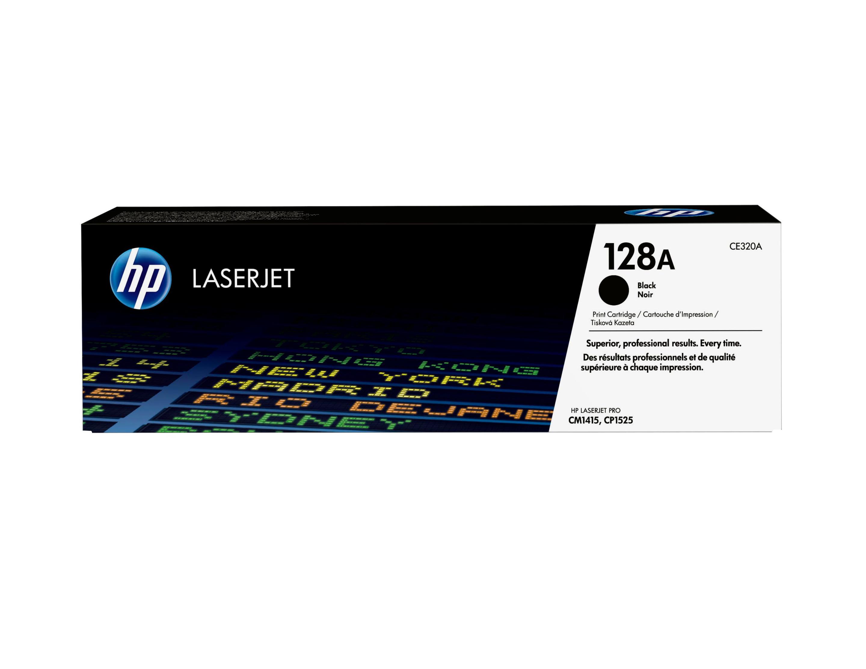 Toner HP CE320A 128A (2000 páginas - Preto)