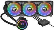 Sistema de Refrigeração Líquida para CPU THERMALTAKE Floe DX RGB 360 TT Premium Edition (14 cm - 1400 RPM - Azul, Verde, Vermelho - Preto)