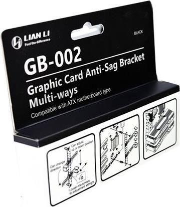 Suporte para Placas Gráficas LIAN LI GB-002 (Preto)